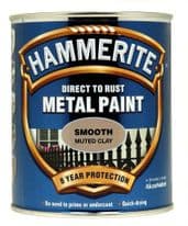 Hammerite Metal Paint Smooth 750ml - Muted Clay