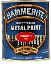 Hammerite Metal Paint Smooth 750ml - Red