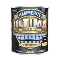 Hammerite Ultima Smooth Metal Paint - 750ml Black