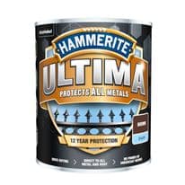 Hammerite Ultima Smooth Metal Paint - 750ml Brown