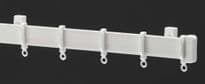 Harrison Drape Standard Drape Curtain Track - 120cm White