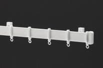 Harrison Drape Standard Drape Curtain Track - 270cm White