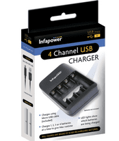 Infapower Home Charger - Batteries not included