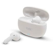 Itek TWS Earbuds & Charging Case - White