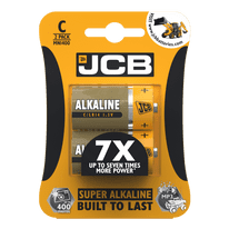 JCB Super Alkaline C Cell Batteries - LR14