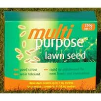 Johnsons Lawn Seed Multi Purpose - 250g Carton Patch-Pack