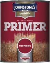 Johnstone's Anti Rust Metal Primer - 750ml Red Oxide