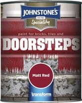 Johnstone's Brick,Tile & Step Paint 750ml - Matt Red