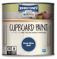 Johnstone's Cupboard Paint 750ml - Deep Blue Gulf