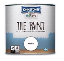 Johnstone's Tile Paint 750ml - White