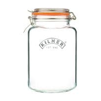 Kilner Clip Top  Jar - Square - 3L