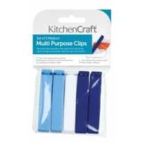 KitchenCraft Multi Purpose Clips - Medium 5 Piece