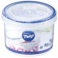 Locknlock Round Food Storage Container with Twist Lid - 360ml (98 x 74mm)