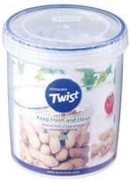 Locknlock Round Food Storage Container with Twist Lid - 900ml
