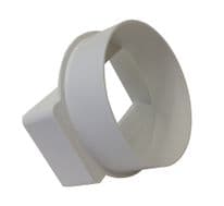 Manrose Adapter Rectangle/Round Male - 4"/100mm/110x54mm
