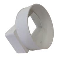 Manrose Adaptor Round To Rectangular Adaptor - 4"/100mm/110x54mm