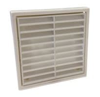 Manrose Fixed Grill 4" - White