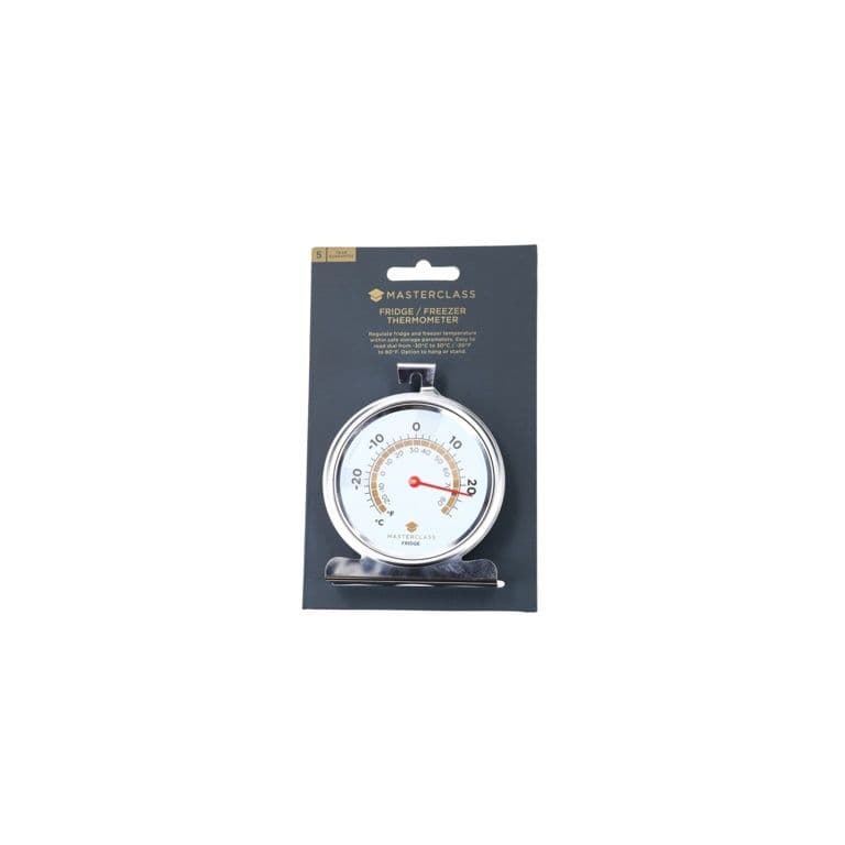 MasterClass Fridge Thermometer - Stainless Steel