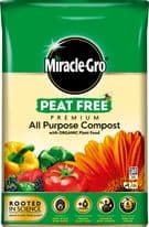 Miracle-Gro® All Purpose Organic Peat Free Compost - 40L