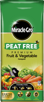 Miracle Gro Fruit & Vegetable Peat Free Compost - 42L