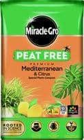 Miracle-Gro® Mediteranian & Citrus Peat Free Compost - 8L