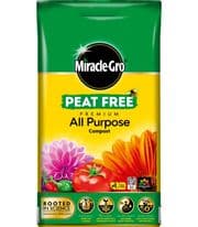Miracle-Gro® Premium All Purpose Peat Free Compost - 10L