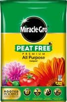 Miracle Gro Premium All Purpose Peat Free Compost - 20L