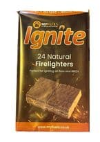 Myfuels Ignite Firelighters - Pack 24