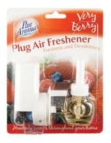Pan Aroma Plug In Freshener - Very Berry