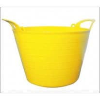 Plasticforte 15L Flexi Tub - Yellow