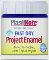 PlastiKote Fast Dry Enamel Brush On - Blue Metallic - 59ml Bottle