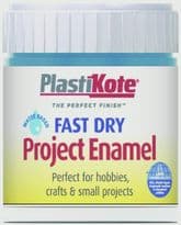 PlastiKote Fast Dry Enamel Brush On - Harbour Blue - 59ml Bottle