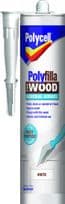 Polycell Polyfilla Wood General Repair - White Cartridge 480gm