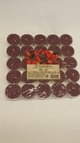 Price's Candles Tealights Pack 25 - Mixed Berries