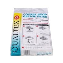 Qualtex Cooker Hood Grease Filters - Pack 2