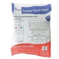 Qualtex Universal Cooker Hood Grease Filter - 50 x 120cm