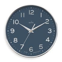 Rand Wall Clock 20cm - Suede Blue