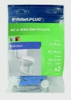 Rawlplug WC Or Bidet Side Fixing Kit
