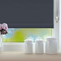 RENAISSANCE Classic Roller Blind Slate Grey - 90cm