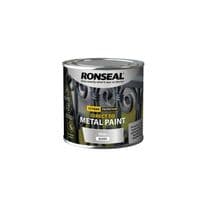 Ronseal Direct To Metal Paint 250ml - Silver Gloss