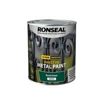 Ronseal Direct To Metal Paint 750ml - Rural Green Gloss
