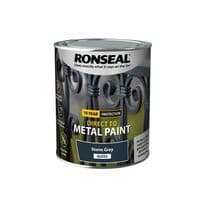 Ronseal Direct To Metal Paint 750ml - Storm Grey Gloss