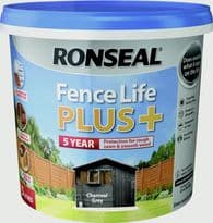 Ronseal Fence Life Plus 5L - Charcoal Grey