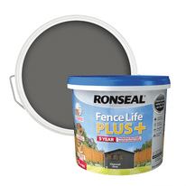 Ronseal Fence Life Plus 9L - Charcoal Grey