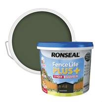 Ronseal Fence Life Plus 9L - Forest Green