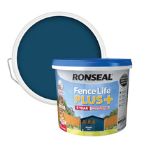 Ronseal Fence Life Plus 9L - Midnight Blue