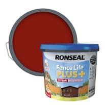 Ronseal Fence Life Plus 9L - Red Cedar