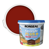Ronseal Fence Life Plus 9L - Red Cedar