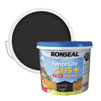 Ronseal Fence Life Plus 9L - Tudor Black Oak