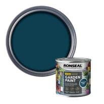 Ronseal Garden Paint 250ml - Midnight Blue